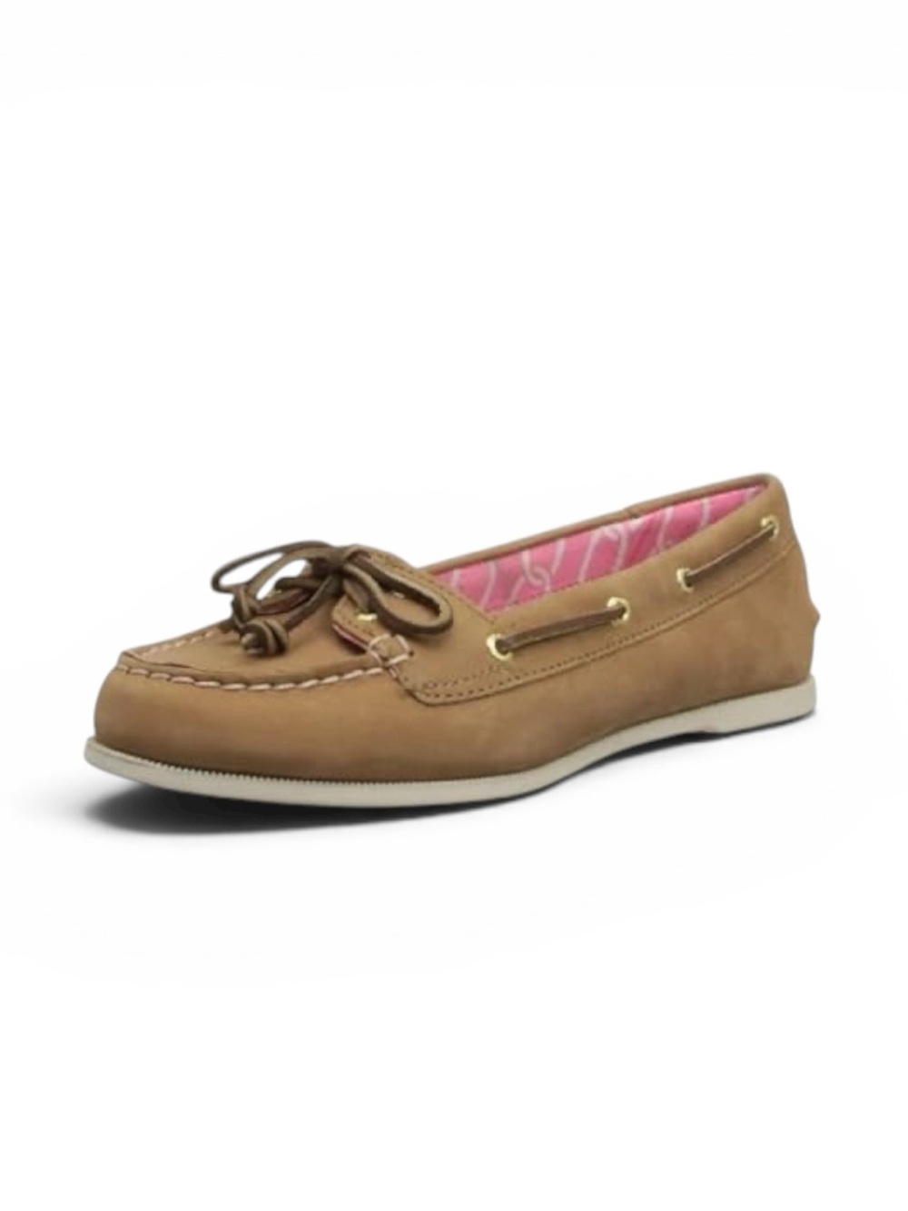 Sperry Top-Sider Audrey Leather Oxford Boat Shoe Desert Tan size 9